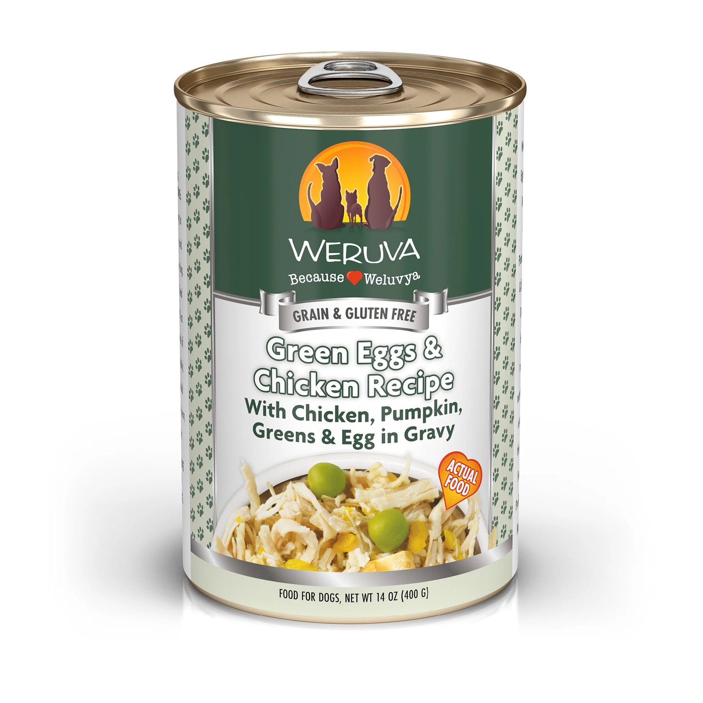 Weruva Green Eggs And Chicken Wet Dog Food 14Oz Wet Dog Food - main product image