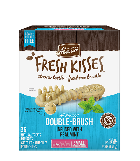 Merrick Fresh Kisses Mint Dental Treats 23Oz Dog Treats - main product image