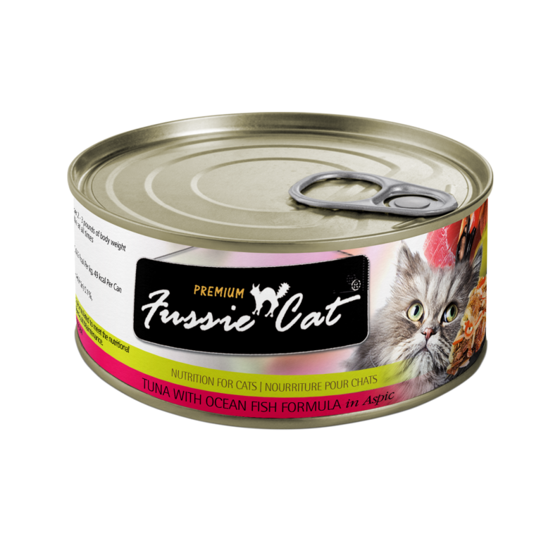 Fussie Cat Premium Tuna With Ocean Fish Formula In Aspic 2 - detail view