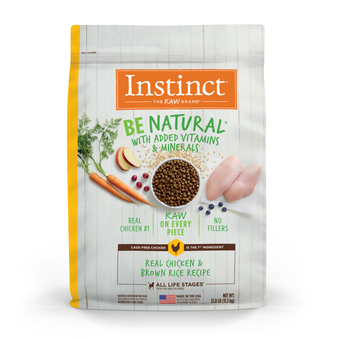 Dry Dog Food Premium Chicken Recipe 25lb Daily Nutrition - main product image