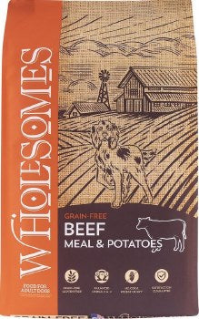 Dry Dog Food Premium Beef Recipe 35lb Daily Meals Premium - main product image