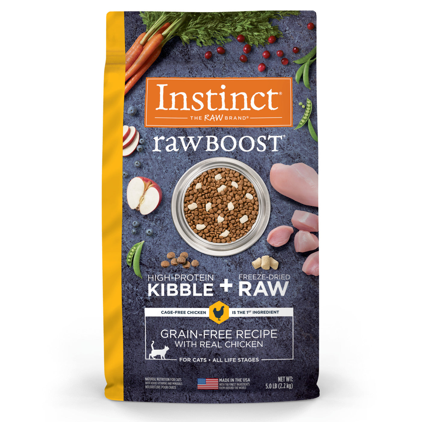 Instinct Raw Boost All Life Stages Grain Free Chicken Dry - main product image