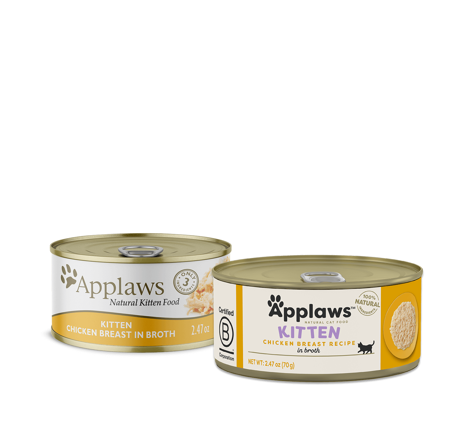 Applaws Kitten Chicken in Broth Wet Cat Food (2.47oz) - Kitten Food at Purrfect Pet Kingdom
