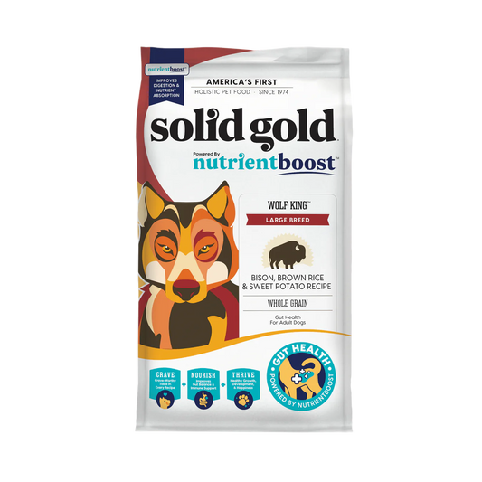 Solid Gold NutrientBoost Wolf King Large Breed Bison Food - main product image