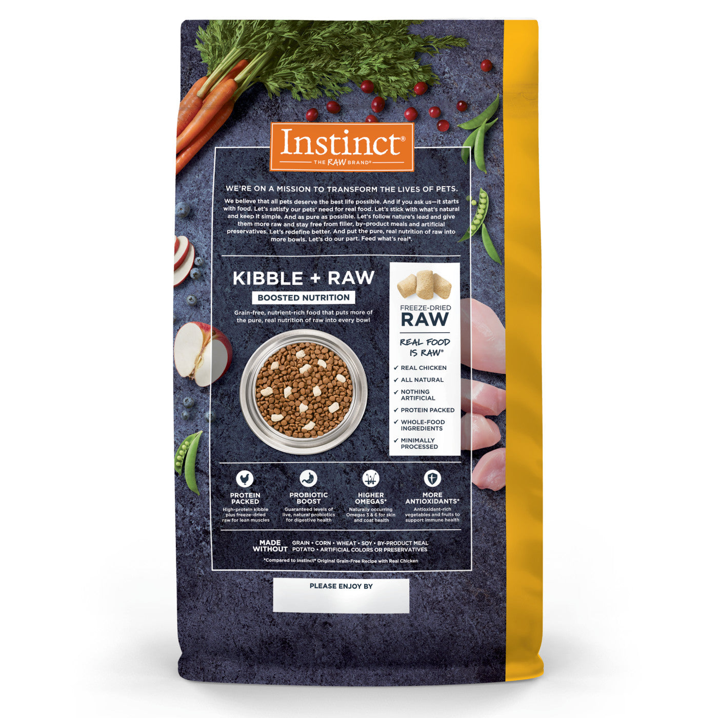 Instinct Raw Boost All Life Stages Grain Free Chicken Dry - detail view