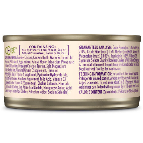 Wellness Core Adult Signature Select Chunky Chicken And Wet - detail view