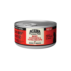 Cat Food Acana Adult Grain Free Premium Pate Beef Chicken - main product image
