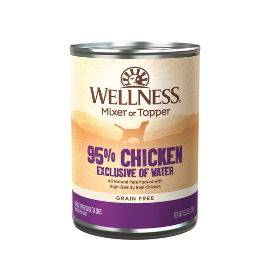 Wet Dog Food Wellness Chicken Recipe 13.2oz Daily Meals - main product image