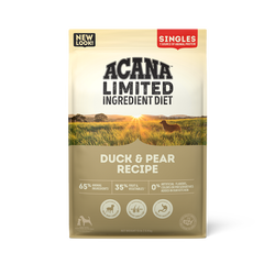 Acana Adult Duck and Pear Singles Limited Ingredient Diet Dog Food - main product view | Dog Food at Purrfect Pet Kingdom