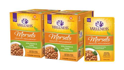 Wellness Adult Pouch Healthy Indulge Morsels Chicken 70981 - main product image