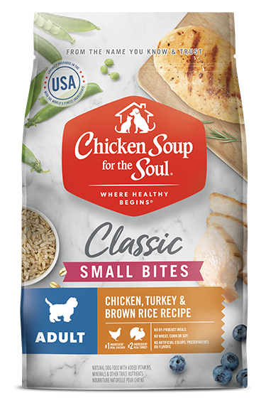 Chicken Soup Adult Chicken Turkey And Brown Rice Small Bites - main product image