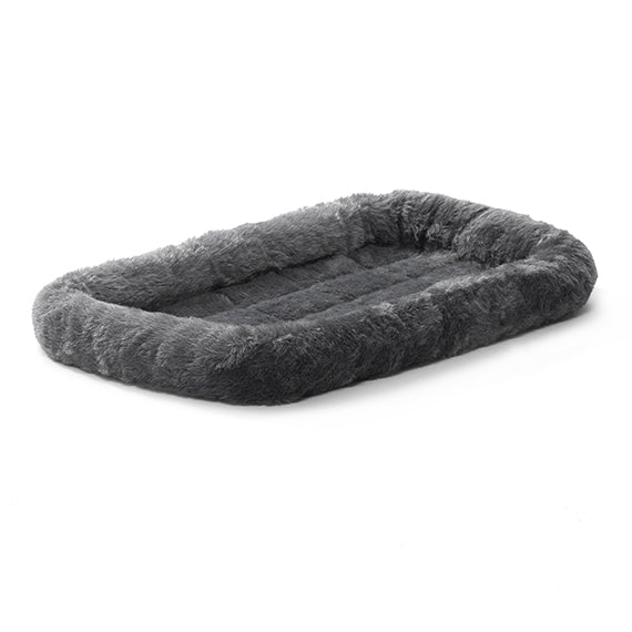 Midwest Quiettime Sheepskin Pet Bed Gray 18X17x12 Washable - main product image