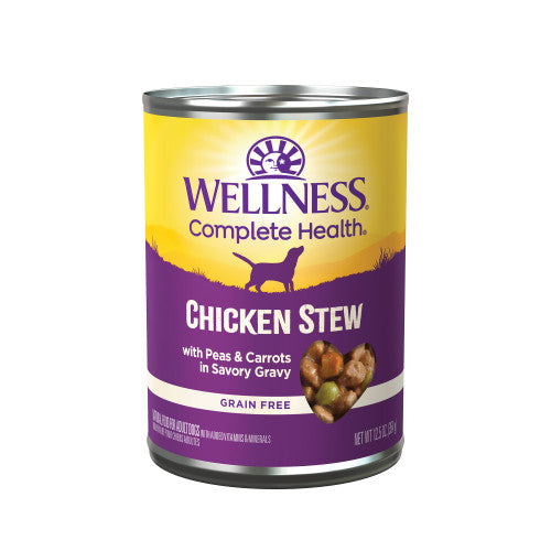 Wellness Adult Chicken Stew Wet Dog Food 12 5Oz Wet Dog Food - main product image