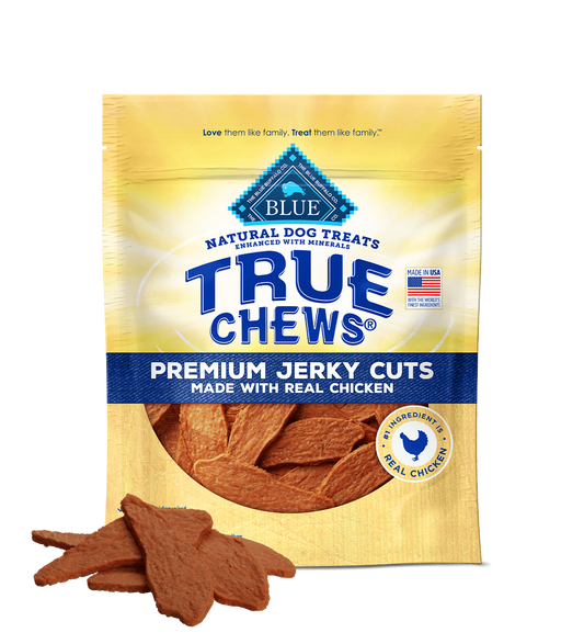 Blue Buffalo True Chews Jerky Cuts Chicken Dog Treats (12oz) - main product image