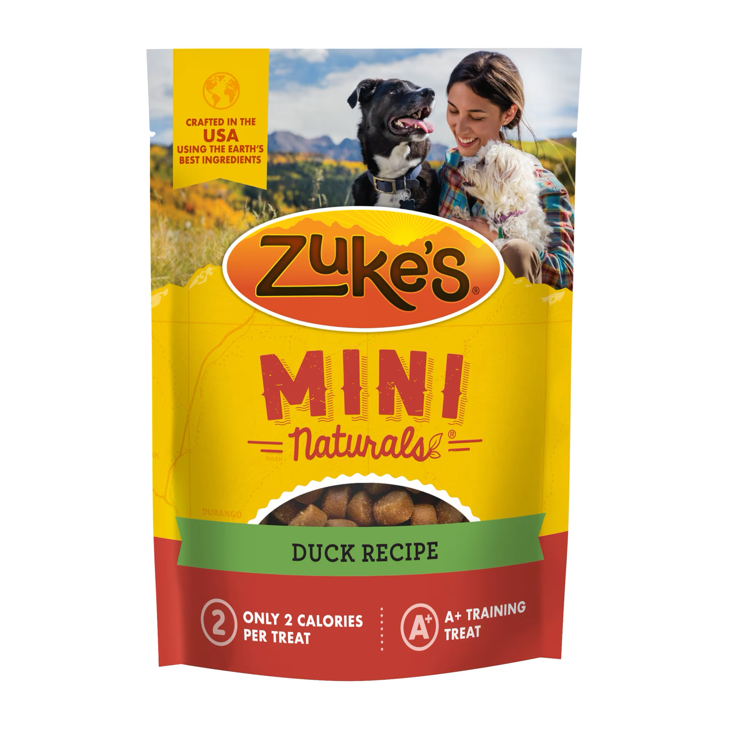 Dog Treats Zuke Duck Chews 6oz Training Rewards Premium Pet - main product image