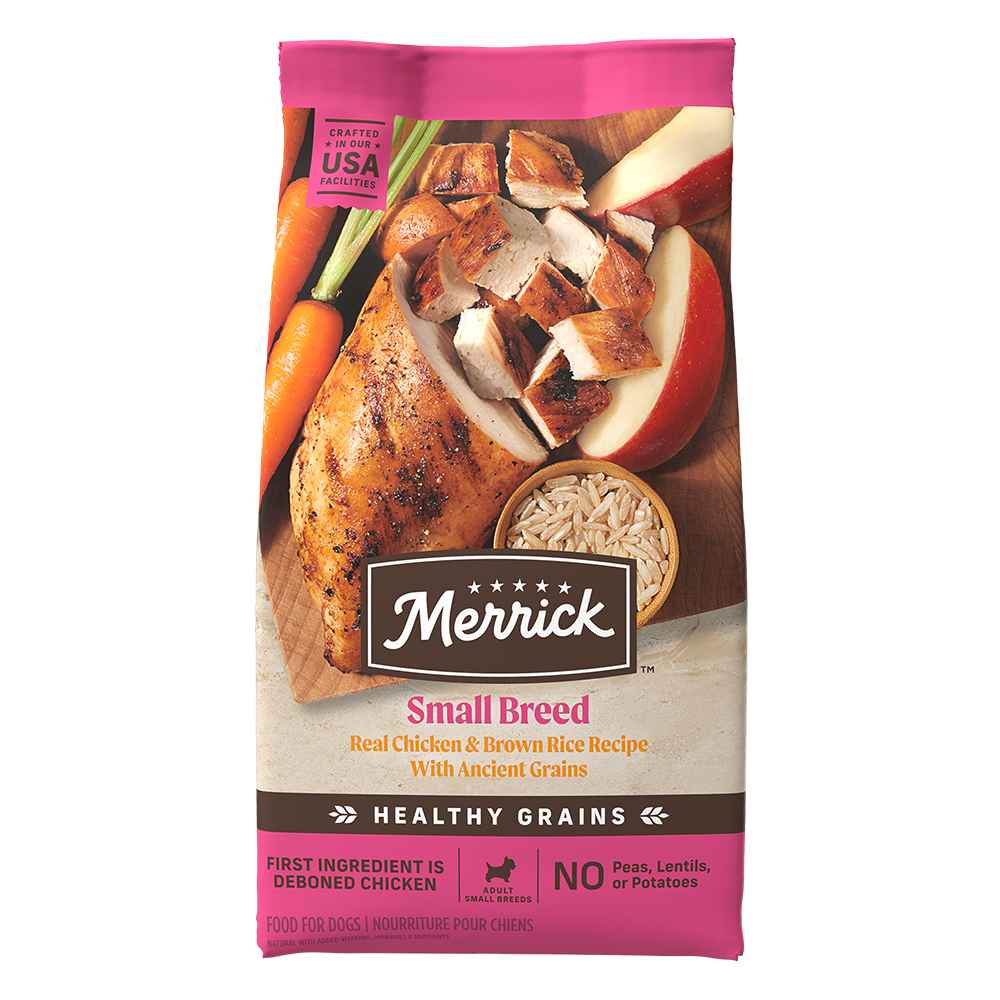Merrick Classic Healthy Grains Small Breed Chicken And Brown - main product image