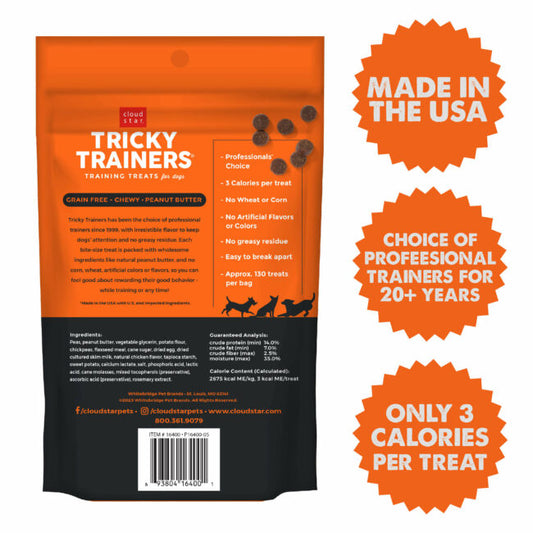 Dog Treats Chewy Peanut Butter Chews 12oz Training Rewards - detail view