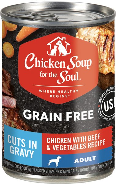 Chicken Soup For The Soul Gf Chicken Beef And Vegetables Wet - main product image