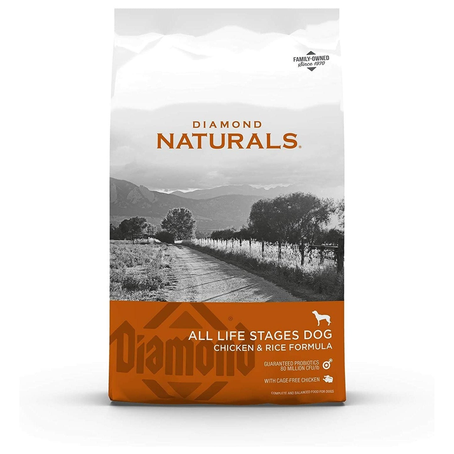 Diamond Naturals All Life Stages Chicken Rice Dry Dog Food - main product image