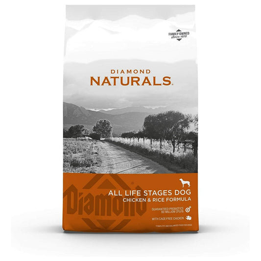 Diamond Naturals All Life Stages Chicken Rice Dry Dog Food - main product image