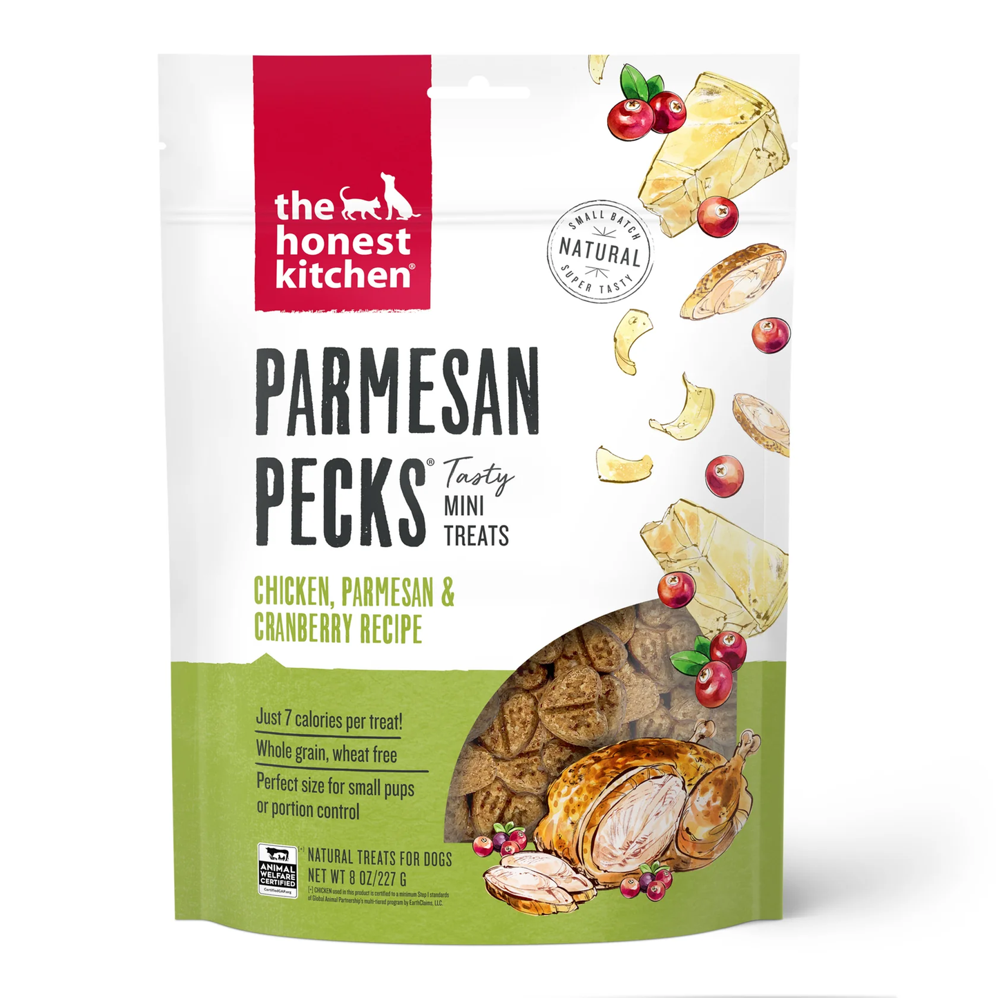 Honest Kitchen Parmesan Pecks Chicken And Cranberry Dog 8Oz - main product image
