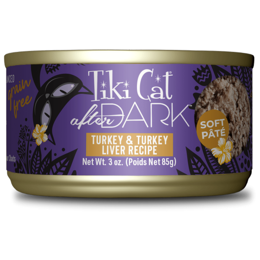 Tikicat Adult After Dark Turkey And Turkey Liver Soft Pate - main product image