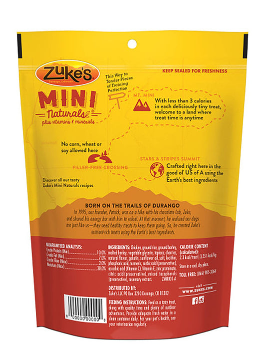 Zukes Adult Mini Naturals Chicken Dog Treats Dog Treats - detail view