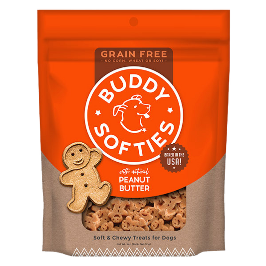Buddy Softies Grain Free Peanut Butter Dog Treats (5oz) - main product image