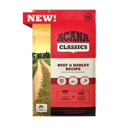Dog Food Acana Adult Classics Beef and Barley Dog Food Premi - main product image
