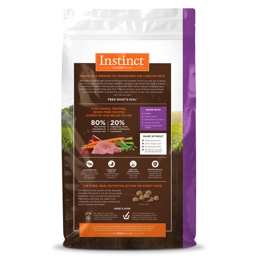 Dry Cat Food Premium Rabbit Recipe 4.5lb Daily Meals Premium - detail view
