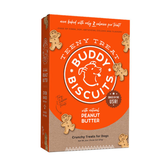 Buddy Biscuits Crunchy Teeny Treats Peanut Butter (8oz) - main product image