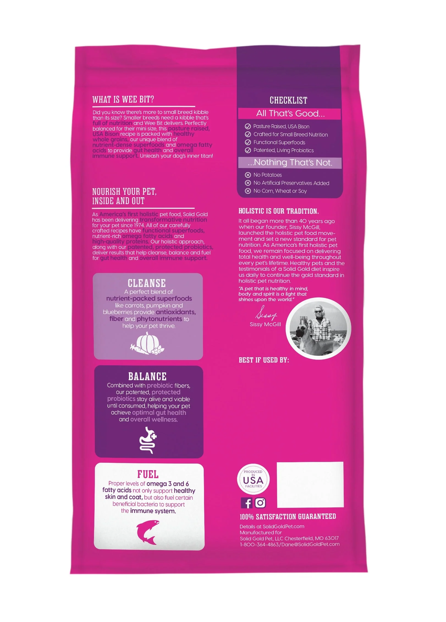 Dry Dog Food Premium Variety Recipe Small Daily Nutrition - detail view
