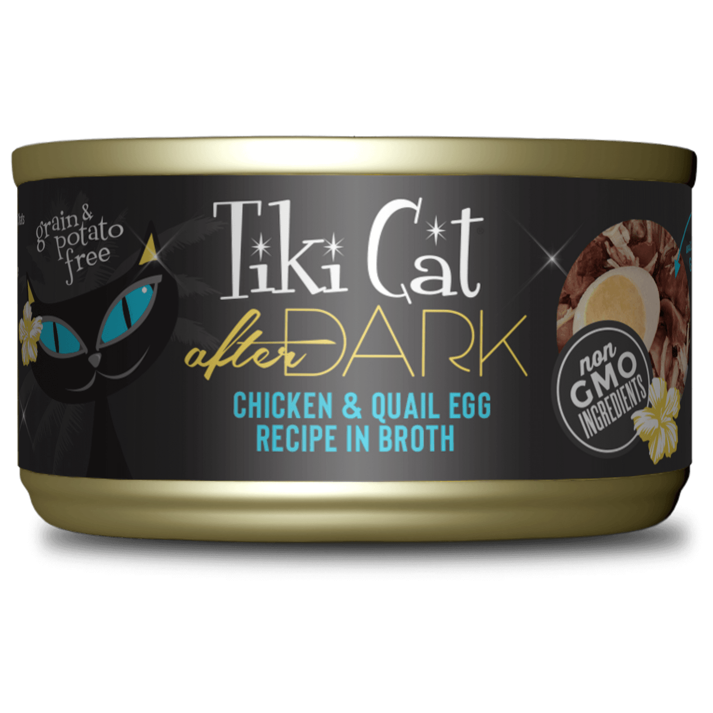 Tikicat Adult After Dark Chicken and Quail in Broth (2.8oz) - main product image