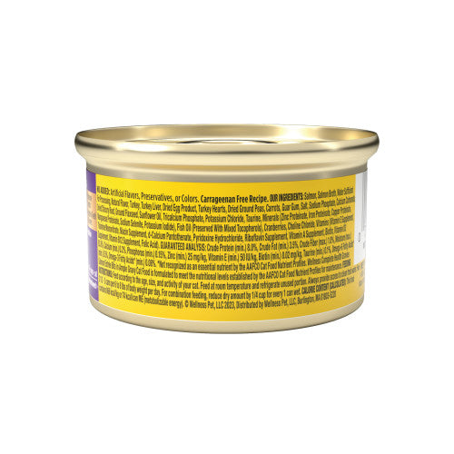 Wet Cat Food Wellness Salmon Recipe 5.5oz Daily Meals Premiu - detail view