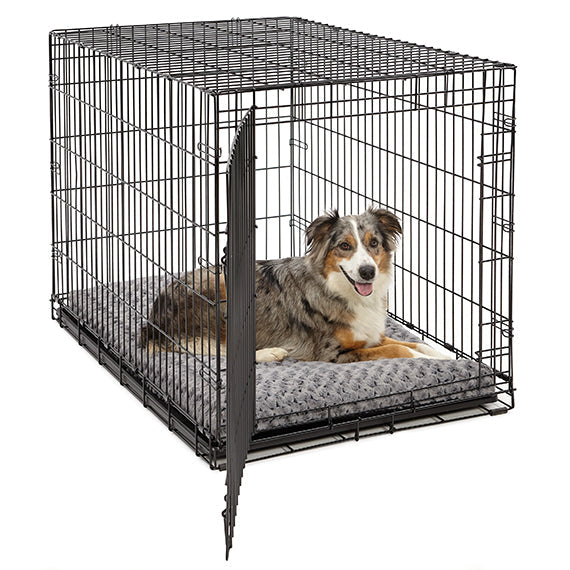 Midwest Ombre Swirl Pet Bed Gray 40X27 Fits 42Crate 1 Pet - lifestyle view