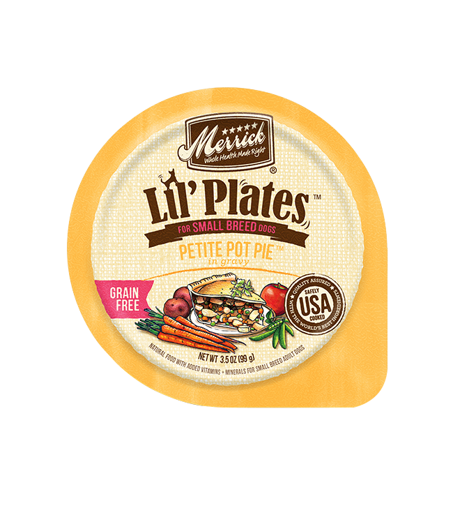 Merrick Lil Plates Grain Free Petite Pot Pie Wet Dog Food 3 - main product image