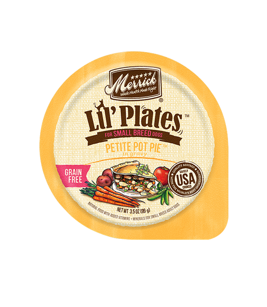 Merrick Lil Plates Grain Free Petite Pot Pie Wet Dog Food 3 - main product image