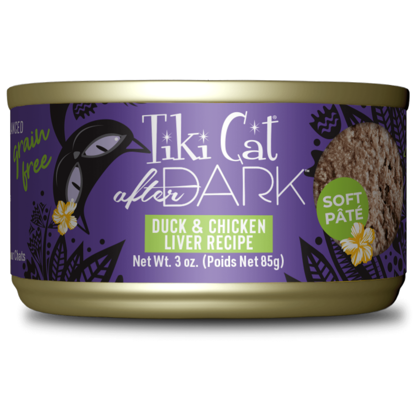 Tikicat Adult After Dark Duck And Chicken Liver Soft Pate - main product image