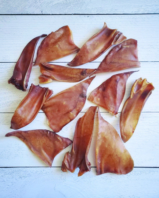Dog Treats Pig Ears Single Ingredient Chews Natural Reward - main product image