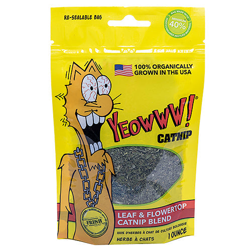 The Family Pet Cat Toys 1oz Yeowww Mini Catnip Bag Premium - main product image