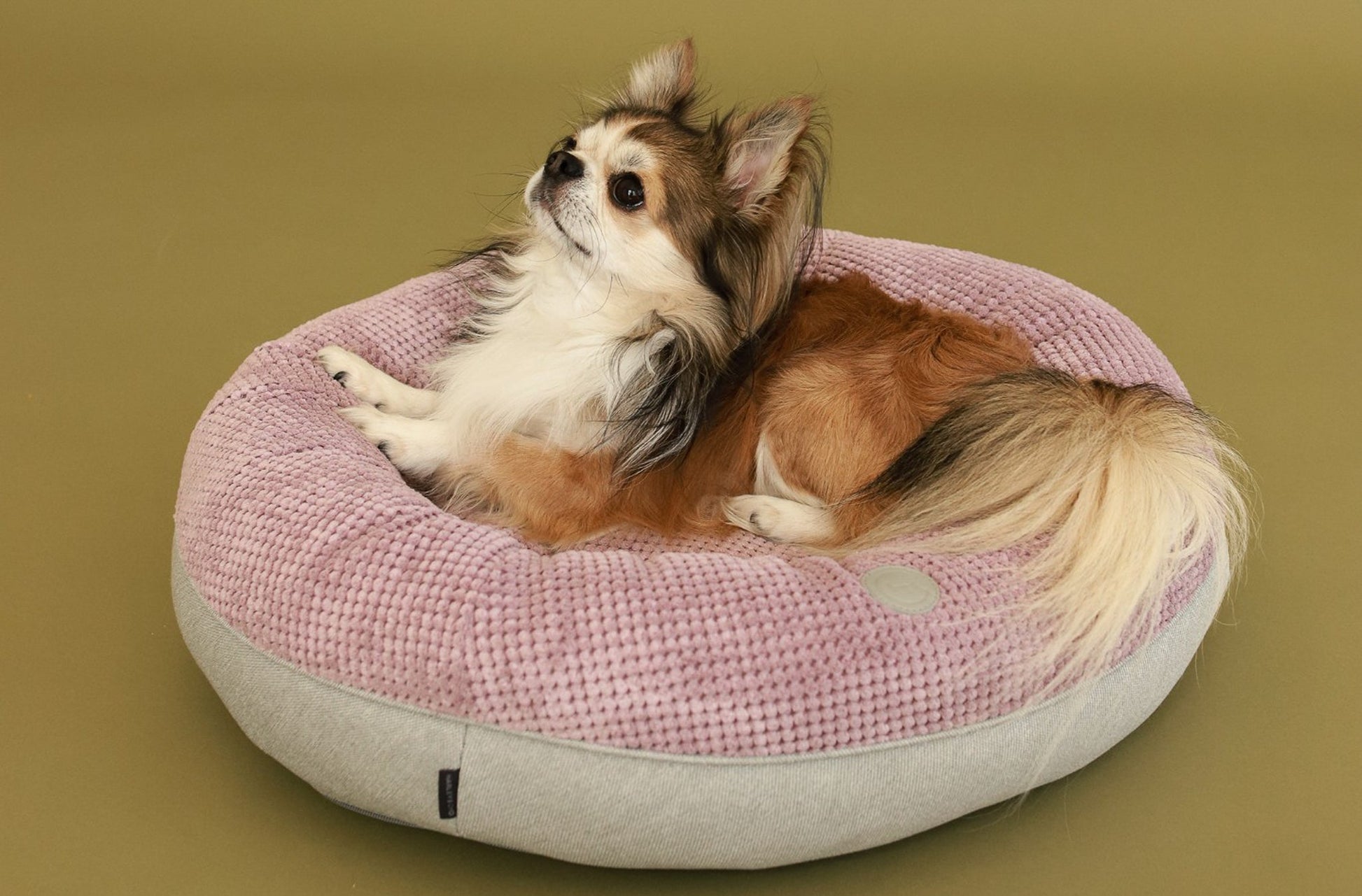 Plush Pink Donut Bed for Ultimate Calming Comfort & Support main product image for dogs and cats