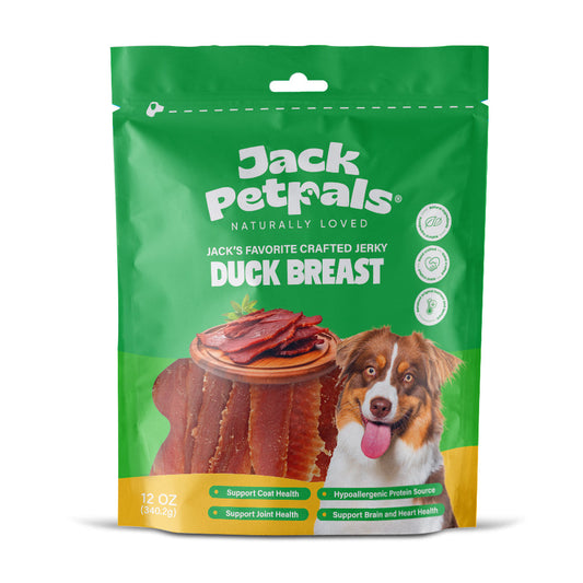 Dog Treats Jack PetPals Handcrafted Jerky Duck Breast Treats - main product image for dog treats