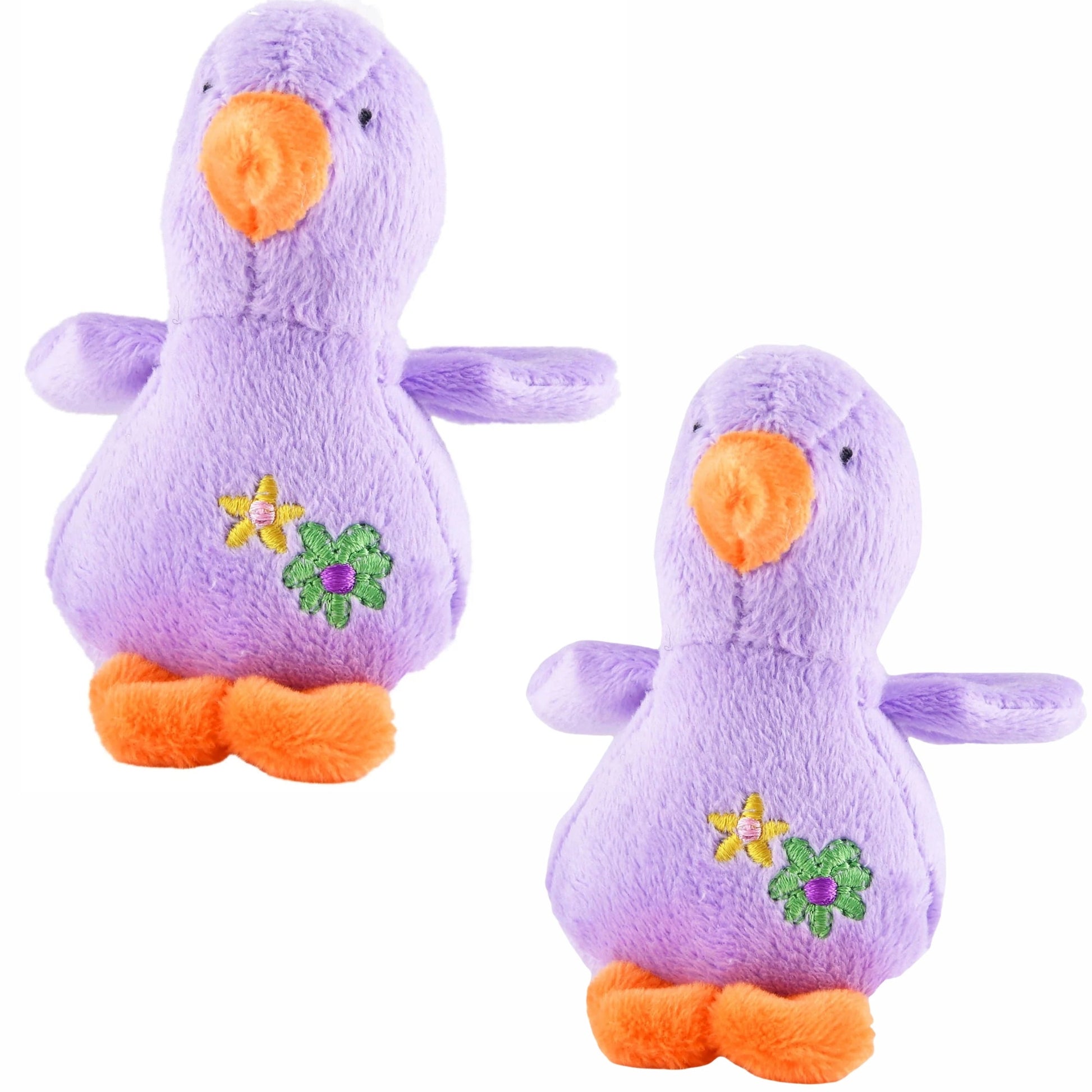 4 Baby Duck Plush Squeaker Dog Toys Interactive Dog - gallery image 10