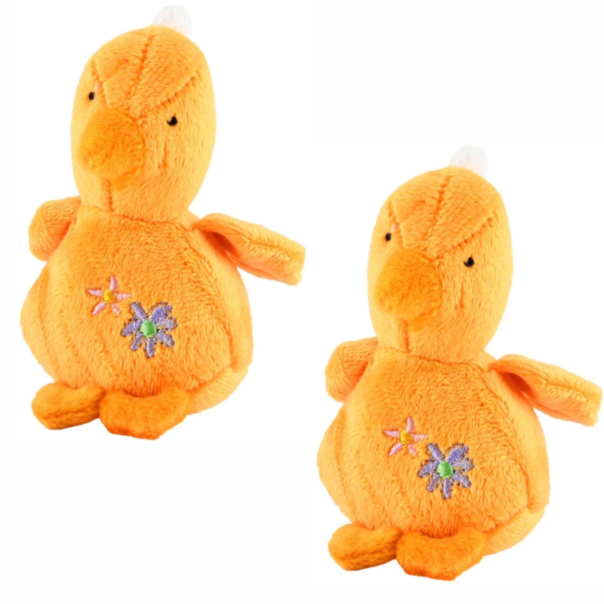 4 Baby Duck Plush Squeaker Dog Toys Interactive Dog - gallery image 12