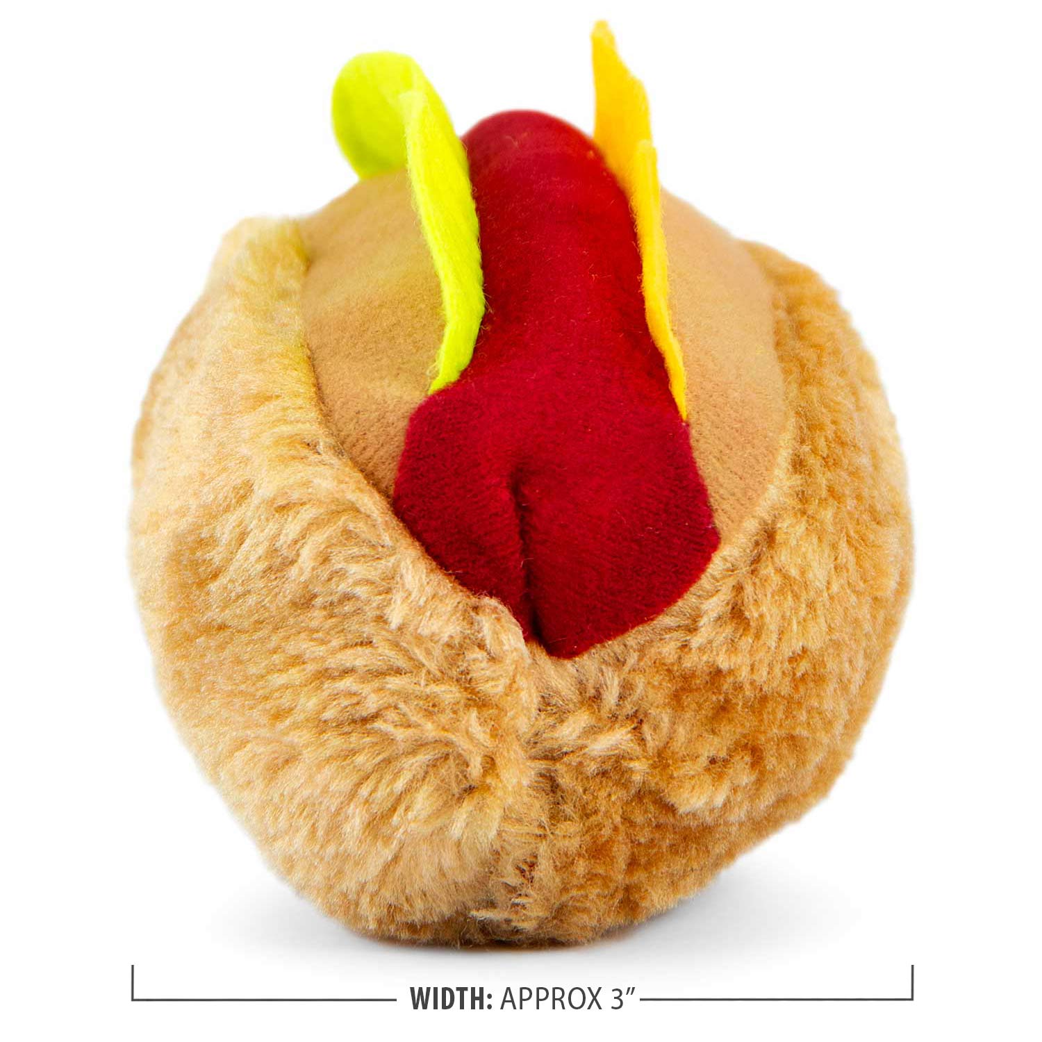American Grill Time Plush Squeaker Dog Toys Or Hot - gallery image 5
