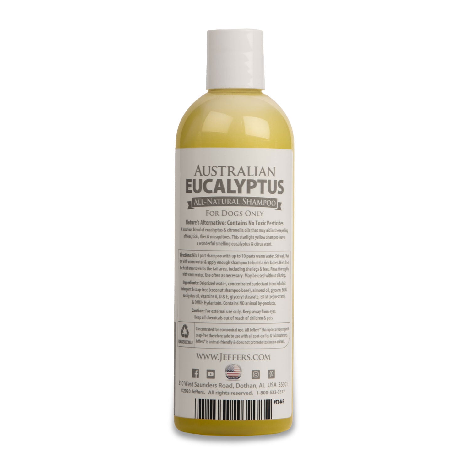 Australian Eucalyptus All Natural Dog Shampoo Aids & - detail view