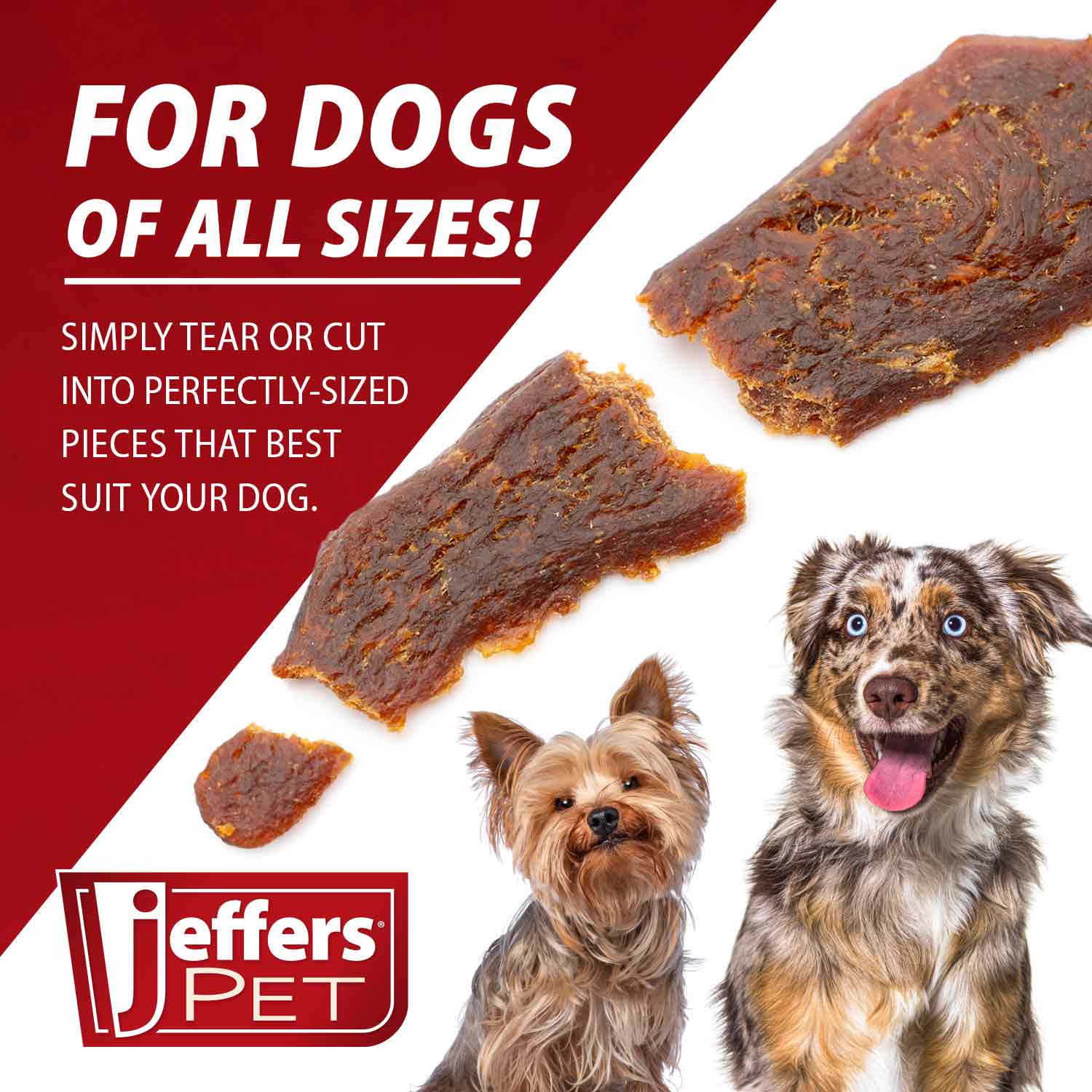 Dog Treat Jeffers Natural Chew 24 oz Daily Reward Premium - lifestyle view