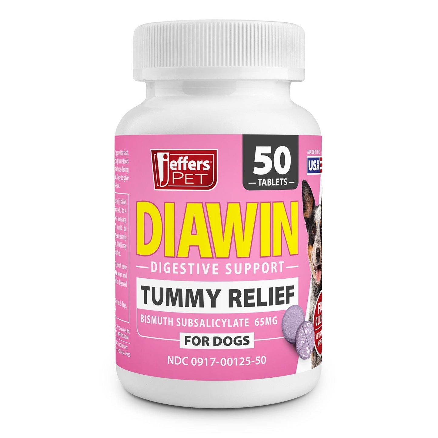 Diawin Digestive Support For Dogs Bismuth Tummy For - main product image
