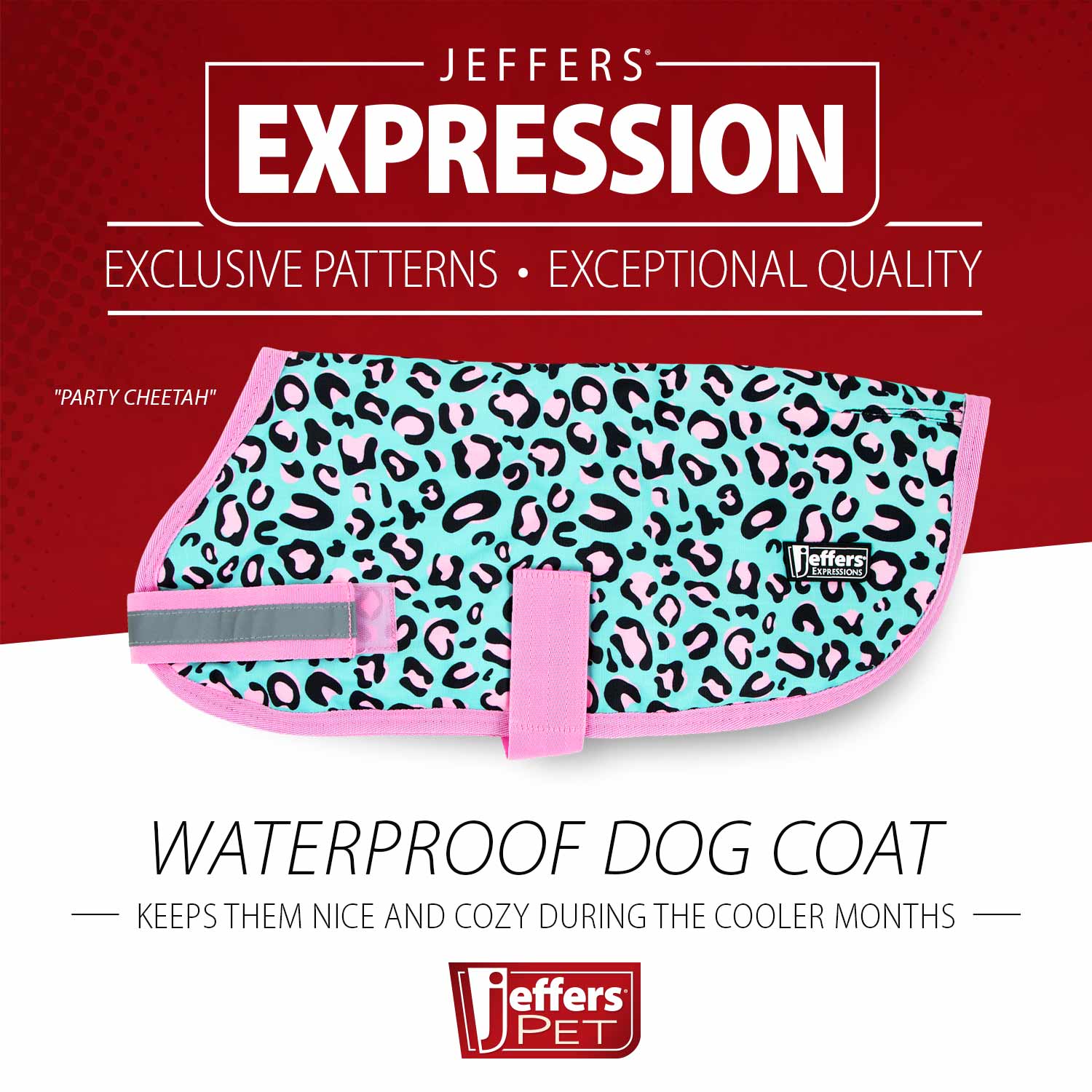 Expression 600D Waterproof Ripstop Dog Coat 240 Gram - lifestyle view