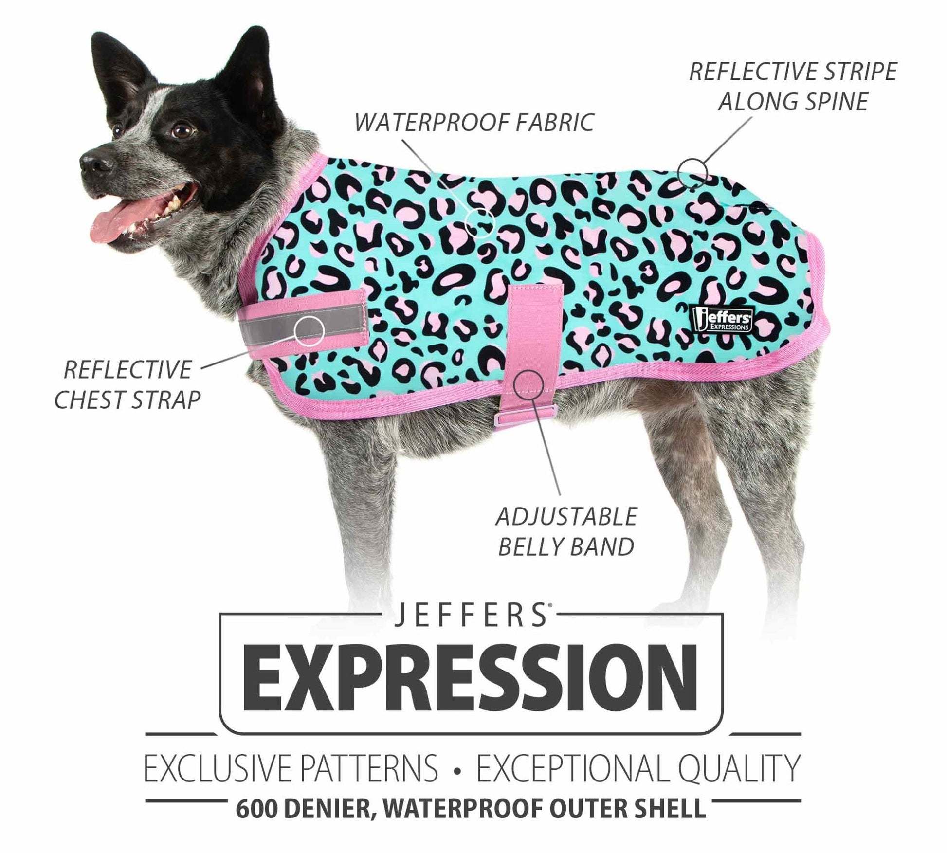 Expression 600D Waterproof Ripstop Dog Coat 240 Gram - gallery image 5